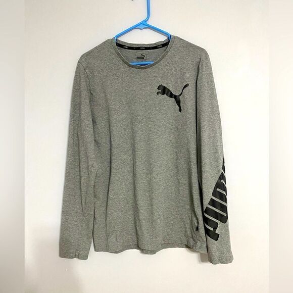 Puma Long Sleeves Shirts Men Size L - Picture 1 of 5